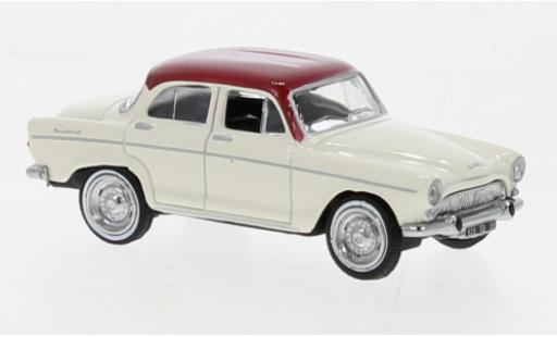 Coche miniatura Simca Aronde 1/87 Norev Montlhery beige/rojo 1962 Simca Aronde 1/87 Norev Montlhery beige/rojo 1962 coche miniatura