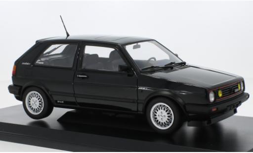 Coche miniatura Volkswagen Golf 1/18 Norev II GTI 16S Match metallise negro 1989 Volkswagen Golf 1/18 Norev II GTI 16S Match metallise negro 1989 coche miniatura