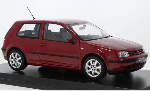 Coche miniatura Volkswagen Golf 1/18 Norev IV rouge 2002 Volkswagen Golf 1/18 Norev IV rouge 2002 coche miniatura