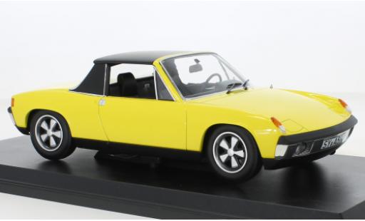 Porsche 914 1/18 Norev Volkswagen /6 amarillo 1973 coche miniatura