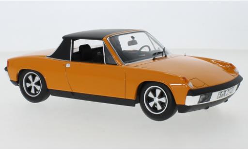 Porsche 914 1/18 Norev Volkswagen -6 naranja 1973 coche miniatura