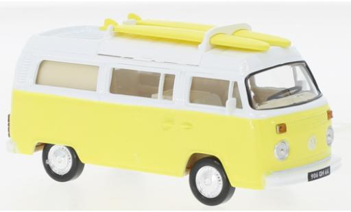 Coche miniatura Volkswagen T2 1/43 Norev b Camper Van amarillo clair 1973 Volkswagen T2 1/43 Norev b Camper Van amarillo clair 1973 coche miniatura