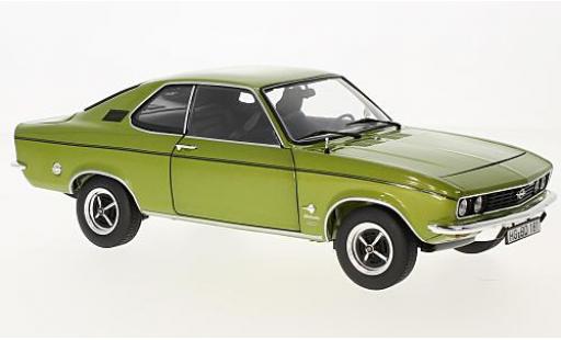 Opel Manta 1/18 Norev A 1900 Berlinetta metalico verde 1975 coche miniatura