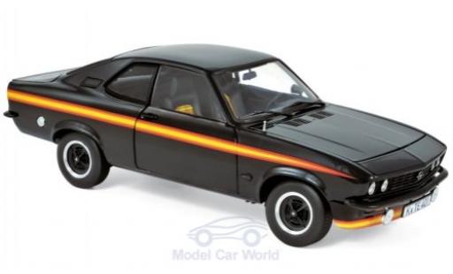 Opel Manta 1/18 Norev A GT/E Black Magic negro/Dekor 1975 coche miniatura
