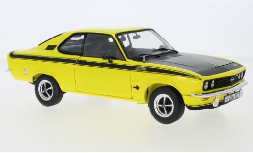 Opel Manta 1/18 Norev A GT/E amarillo/matt-negro 1975 coche miniatura