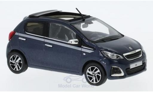 Peugeot 108 1/43 Norev TOP! Collection azul 2017 coche miniatura