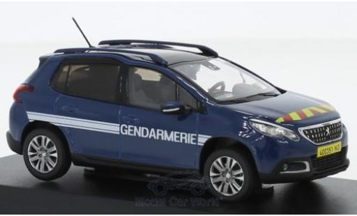 Peugeot 2008 1/43 Norev Gendarmerie (F) 2016 coche miniatura
