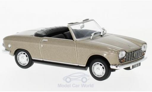 Coche miniatura Peugeot 204 Cabriolet 1/43 Norev Cabriolet metalico beige 1967 Peugeot 204 Cabriolet 1/43 Norev Cabriolet metalico beige 1967 coche miniatura