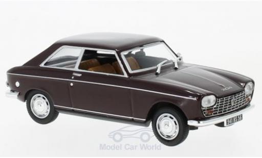 Coche miniatura Peugeot 204 1/43 Norev Coupe rojo 1967 Peugeot 204 1/43 Norev Coupe rojo 1967 coche miniatura