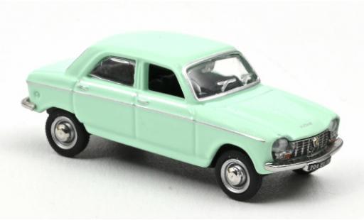 Coche miniatura Peugeot 204 1/87 Norev verde 1966 Peugeot 204 1/87 Norev verde 1966 coche miniatura