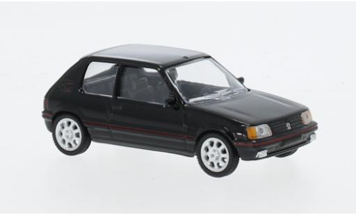 Peugeot 205 1/64 Norev GTI schwarz 1988 1:64 coche miniatura
