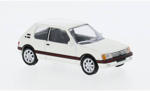 Peugeot 205 1/64 Norev GTI weiss 1988 1:64 coche miniatura