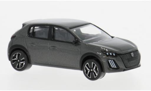 Peugeot 208 1/64 Norev grau 2024 1:64 coche miniatura