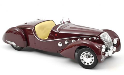 Coche miniatura Peugeot 302 1/18 Norev Darl'Mat Roadster rojo 1937 Peugeot 302 1/18 Norev Darl'Mat Roadster rojo 1937 coche miniatura