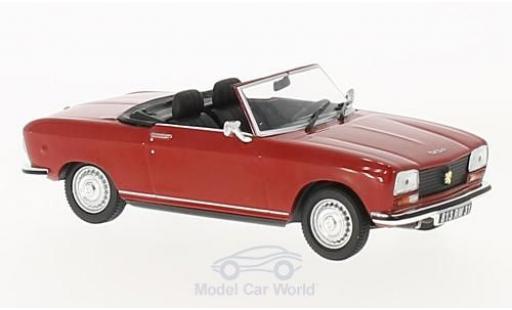 Coche miniatura Peugeot 304 Cabriolet 1/43 Norev Cabriolet S rojo 1973 Peugeot 304 Cabriolet 1/43 Norev Cabriolet S rojo 1973 coche miniatura