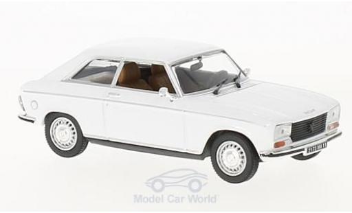 Coche miniatura Peugeot 304 coupe 1/43 Norev Coupe S blanco 1974 Peugeot 304 coupe 1/43 Norev Coupe S blanco 1974 coche miniatura