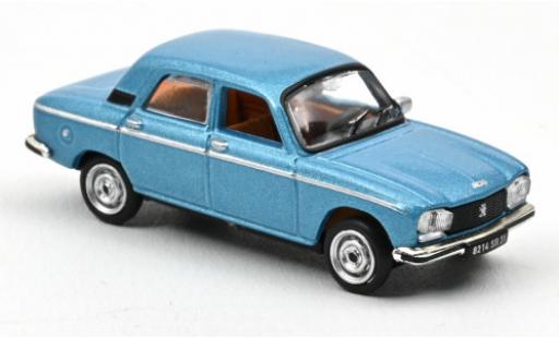 Coche miniatura Peugeot 304 1/87 Norev GL metalico azul 1977 ohne Vitrine Peugeot 304 1/87 Norev GL metalico azul 1977 ohne Vitrine coche miniatura
