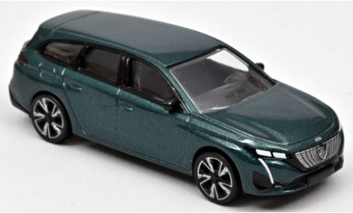 Peugeot 308 1/64 Norev SW metalico verde 2021 coche miniatura