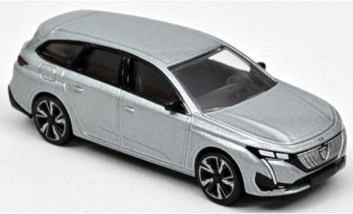 Peugeot 308 1/64 Norev SW metalico gris 2021 coche miniatura