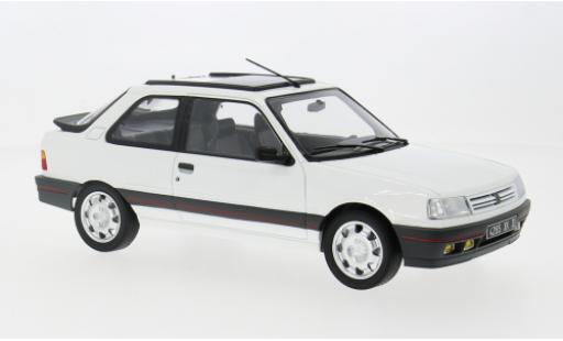Coche miniatura Peugeot 309 1/18 Norev GTI weiss 1987 1:18 Peugeot 309 1/18 Norev GTI weiss 1987 1:18 coche miniatura