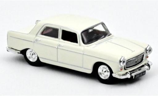 Coche miniatura Peugeot 404 1/87 Norev blanco 1968 Peugeot 404 1/87 Norev blanco 1968 coche miniatura