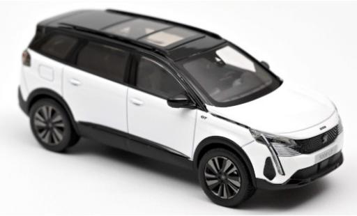 Coche miniatura Peugeot 5008 1/43 Norev GT Black Pack metalico blanco 2020 Peugeot 5008 1/43 Norev GT Black Pack metalico blanco 2020 coche miniatura