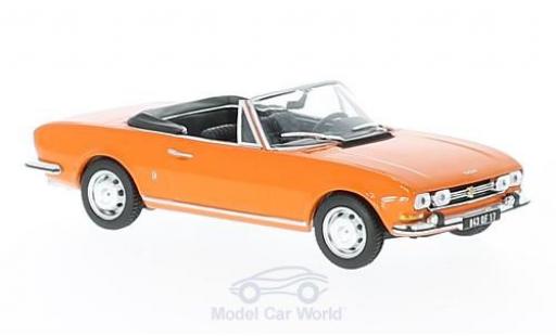 Coche miniatura Peugeot 504 Cabriolet 1/43 Norev Cabriolet naranja 1970 SoftTop liegt bei Peugeot 504 Cabriolet 1/43 Norev Cabriolet naranja 1970 SoftTop liegt bei coche miniatura