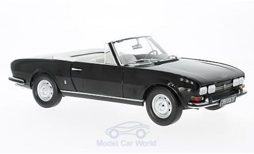Coche miniatura Peugeot 504 Cabriolet 1/18 Norev Cabriolet negro 1971 SoftTop liegt bei Peugeot 504 Cabriolet 1/18 Norev Cabriolet negro 1971 SoftTop liegt bei coche miniatura