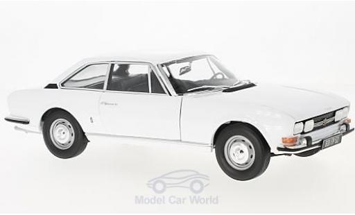 Coche miniatura Peugeot 504 coupe 1/18 Norev Coupe blanco 1969 Peugeot 504 coupe 1/18 Norev Coupe blanco 1969 coche miniatura