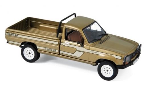 Coche miniatura Peugeot 504 1/43 Norev Pick Up California Dangel 4x4 metalico beige/Dekor 1985 Peugeot 504 1/43 Norev Pick Up California Dangel 4x4 metalico beige/Dekor 1985 coche miniatura