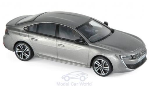 Peugeot 508 1/43 Norev GT metalico gris 2018 coche miniatura