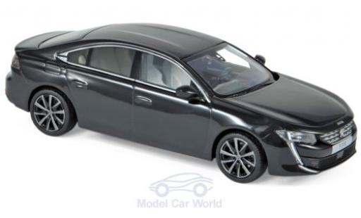 Coche miniatura Peugeot 508 1/43 Norev negro 2018 Peugeot 508 1/43 Norev negro 2018 coche miniatura