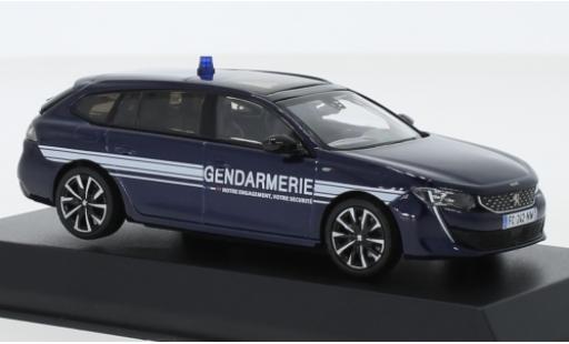 Peugeot 508 1/43 Norev SW GT Gendarmerie (F) 2018 coche miniatura