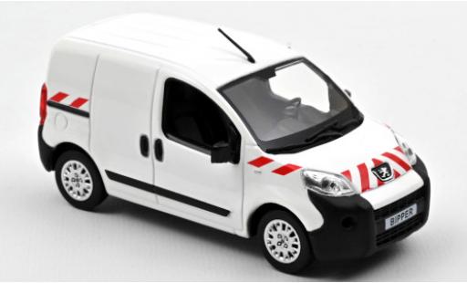 Coche miniatura Peugeot Bipper 1/43 Norev blanco/Dekor 2009 Peugeot Bipper 1/43 Norev blanco/Dekor 2009 coche miniatura