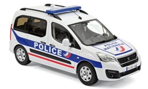 Coche miniatura Peugeot Partner 1/18 Norev Police Nationale (F) 2017 Peugeot Partner 1/18 Norev Police Nationale (F) 2017 coche miniatura