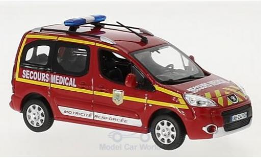 Coche miniatura Peugeot Partner 1/43 Norev Pompiers Secours Medical 2010 Peugeot Partner 1/43 Norev Pompiers Secours Medical 2010 coche miniatura