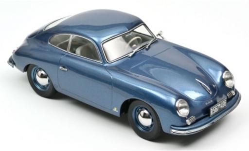 Coche miniatura Porsche 356 1/18 Norev Coupé metalico azul 1952 Porsche 356 1/18 Norev Coupé metalico azul 1952 coche miniatura
