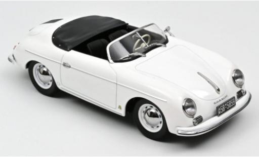 Porsche 356 1/18 Norev Speedster blanco 1954 coche miniatura