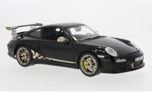 Coche miniatura Porsche 991 GT3 RS 1/18 Norev 911  schwarz/gold 2009 1:18 Porsche 991 GT3 RS 1/18 Norev 911  schwarz/gold 2009 1:18 coche miniatura