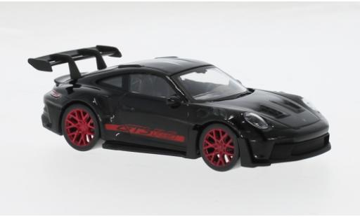 Coche miniatura Porsche 992 GT3 R 1/43 Norev 911  S schwarz/rojo 2022 1:43 Porsche 992 GT3 R 1/43 Norev 911  S schwarz/rojo 2022 1:43 coche miniatura