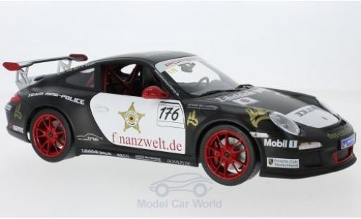 Porsche 997 GT3 RS 1/18 Norev 911 (II) GT3 RS No.176 Flash-Racing Team Ring Police Sports Cup 2011 J.E.Slooten/T.Jung coche miniatura