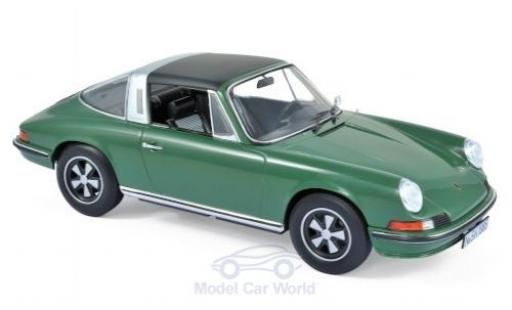 Coche miniatura Porsche 911 1/18 Norev S Targa verde 1973 Porsche 911 1/18 Norev S Targa verde 1973 coche miniatura