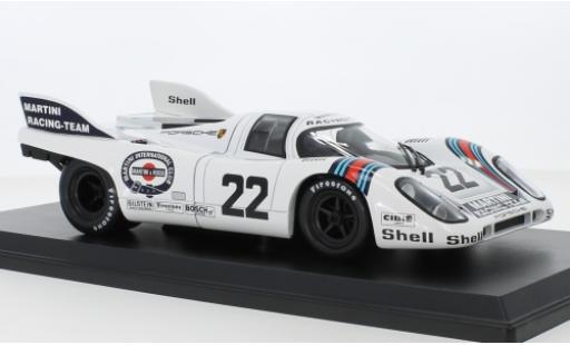 Coche miniatura Porsche 917 1971 1/18 Norev K No.22 Martini Racing Team 24h Le Mans 1971 H.Marko/G.van Lennep Porsche 917 1971 1/18 Norev K No.22 Martini Racing Team 24h Le Mans 1971 H.Marko/G.van Lennep coche miniatura
