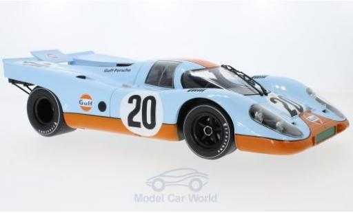 Coche miniatura Porsche 917 1970 1/12 Norev K No.20 Gulf 24h Le Mans 1970 J.Siffert/B.Redman Porsche 917 1970 1/12 Norev K No.20 Gulf 24h Le Mans 1970 J.Siffert/B.Redman coche miniatura