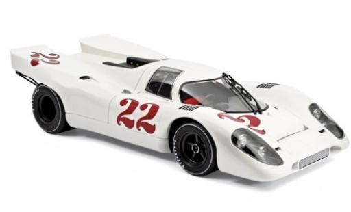 Porsche 917 1970 1/12 Norev K RHD No.22 24h Frankreich 1970 Training R.Attwood/V.Elford coche miniatura