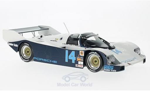 Porsche 962 1986 1/18 Norev C No.14 Löwenbräu Holbert Racing 24h Daytona 1986 mit Decals A.Holbert/D.Bell/A.Unser Jr. coche miniatura