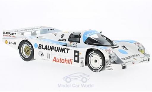 Coche miniatura Porsche 962 1988 1/18 Norev C No.8 Blaupunkt 24h Le Mans 1988 J.Winter/F.Jelinski/S.Dickens Porsche 962 1988 1/18 Norev C No.8 Blaupunkt 24h Le Mans 1988 J.Winter/F.Jelinski/S.Dickens coche miniatura