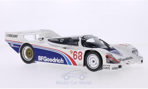 Coche miniatura Porsche 962 1985 1/18 Norev No.68 BF Goodrich IMSA Riverside 1985 P.Halsmer/J.Morton Porsche 962 1985 1/18 Norev No.68 BF Goodrich IMSA Riverside 1985 P.Halsmer/J.Morton coche miniatura