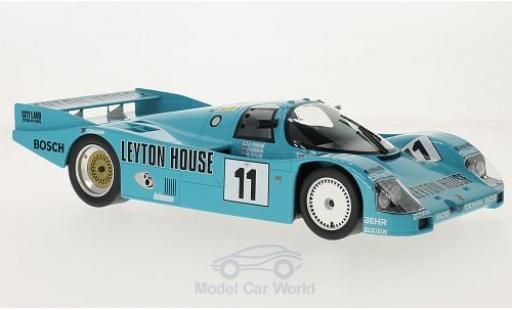 Coche miniatura Porsche 962 1987 1/18 Norev C No.11 Kremer Racing Leyton House 24h Le Mans 1987 G.Fouche/F.Konrad/W.Taylor Porsche 962 1987 1/18 Norev C No.11 Kremer Racing Leyton House 24h Le Mans 1987 G.Fouche/F.Konrad/W.Taylor coche miniatura