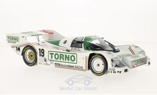 Coche miniatura Porsche 962 1985 1/18 Norev C No.19 Brun Torno 1000 km Mugello 1985 T.Boutsen/S.Bellof Porsche 962 1985 1/18 Norev C No.19 Brun Torno 1000 km Mugello 1985 T.Boutsen/S.Bellof coche miniatura